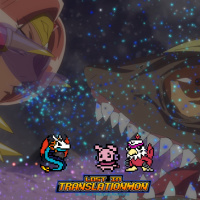 Digimon Ghost Game Episode Fifty Five - Furry Digimon and WAP Digivolution