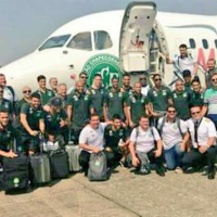 Audio de la torre de control con avión de Chapecoense