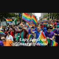 Łapy precz od naszych dzieci