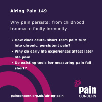 149: Why pain persists: from childhood trauma to faulty immunity