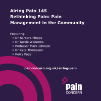 145: Rethinking Pain: Pain Management in the Community