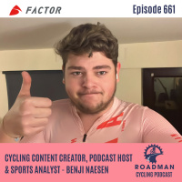 Cycling Content Creator, Podcast Host amp Sports Analyst - Benji Naesen