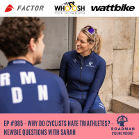 Why Do Cyclists Hate Triathletes? - Newbie Questions With Sarah 