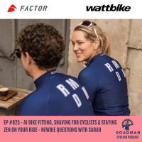 AI Bike Fitting, Shaving For Cyclists amp Staying Zen On Your Ride - Newbie Questions With Sarah 