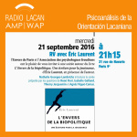 Radiolacan.com | Encuentro Con Éric Laurent En Torno A Su Libro: El Reverso De La Biopolítica. Una Escritura Para El Goce