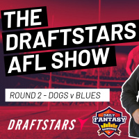 The Draftstars AFL Show 2022 Rd2 Bulldogs v Blues