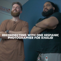 Reconnecting with One Hispanic, Photographer for Khalid 