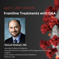 UPDATE 4/1/2021 - Frontline Treatments with QampA
