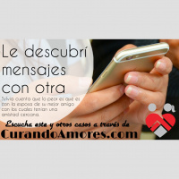 099 - Le descubrí mensajes con otra