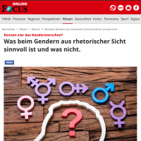Gendern? - Stell Dich nicht so an!