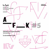 A F K #5 - Les Workshop Velvetyne