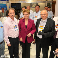 Wilma homenageada na FENACAM