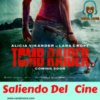 Tomb Raider Saliendo del Cine 35
