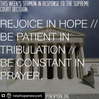 Rejoice In Hope - Responding to the SCOTUS Decision on Marriage by Pastor Zack