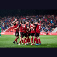 Urko Izeta, tras el triunfo del Mirandés: Hay que seguir todos vamos a una 