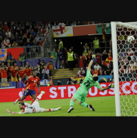 Así ha narrado Alfredo Martínez los goles del España - Georgia de los octavos de final de la Eurocopa