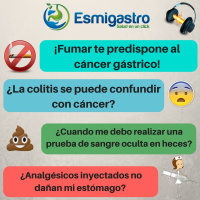 ¡Fumar te predispone al cáncer gástrico!