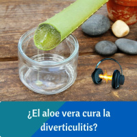 ¿El aloe vera cura la diverticulitis?