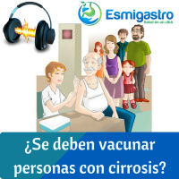 ¿Se deben vacunar las personas con cirrosis?