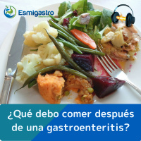 ¿Qué debo comer después de una gastroenteritis?