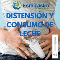 Distención y consumo de leche