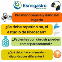 Pre menopausia y daño en el hígado