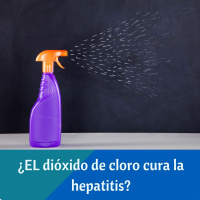 ¿El dióxido de cloro, cura la hepatitis?