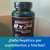 ¡Daño hepático por suplementos y hierbas!