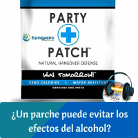 ¿Un parche puede evitar los efectos del alcohol