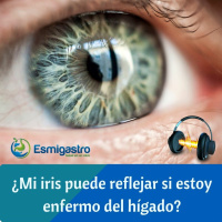 ¿Mi iris puede reflejar si estoy enfermo del hígado?