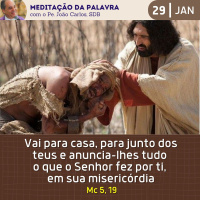 29 de JANEIRO DE 2024 - Meditação da Palavra do Senhor