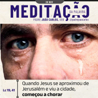 20 de NOVEMBRO - Meditação da Palavra do Senhor