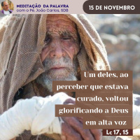 15 de novembro - Meditação da Palavra do Senhor