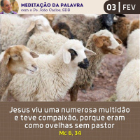 03 de FEVEREIRO DE 2024 - Meditação da Palavra do Senhor