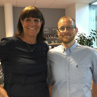 Bror led egentligen aldrig av sin övervikt men nu njuter han av att kunna handla kläder i vanliga affärer.