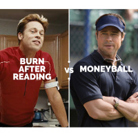 Burn after Reading vs Moneyball