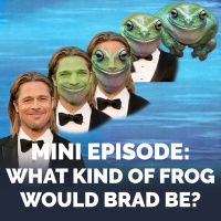 Brad Bite: What Kind of Frog Would Brad Pitt Be?