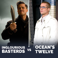 Inglourious Basterds vs Ocean’s Twelve