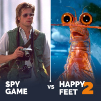 19. Spy Game vs Happy Feet Two