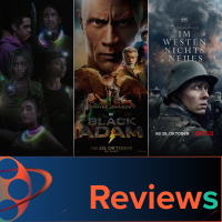 PFG Reviews (Black Adam, Im Westen nichts Neues, Bodies Bodies Bodies, Bros, The Stranger, The Greatest Beer Run Ever, Cabinet of Curiosities)