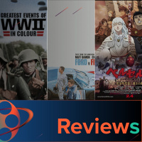 PFG Reviews (Greatest Events Of WWII, Ford Vs. Ferrari, Berserk)