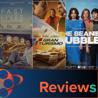 PFG Reviews (Gran Turismo, Past Lives, The Beanie Bubble)