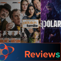 PFG Reviews (Plötzlich Familie, Polar, Holmes amp Watson, Ted Bundy)