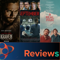 PFG Reviews (September 5, Kraven the Hunter, A Real Pain, We Live In Time, Juror #2, Here, Sechs Richtige)