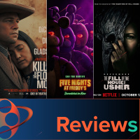 PFG Reviews (Five Nights At Freddys, Killers of the Flower Moon, The Fall of the House of Usher, The Exorcist Bekenntnis, The Killer, NYAD)
