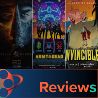PFG Reviews (Mortal Kombat Army of the Dead Invincible The Woman In The Window Wrong Turn Love, Death + Robots)