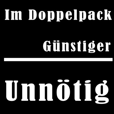 Im Doppelpack Günstiger