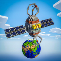 AstronautiCAST 18×31 – Il rendering di Minecraft