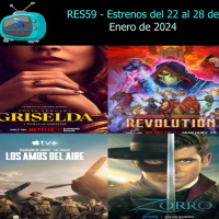 RES59 - Estrenos del 22/01/2024 al 28/01/2024