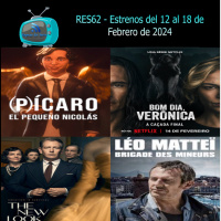 RES62 - Estrenos del 12/02/2024 al 18/02/2024
